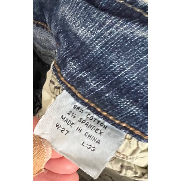 Cowgirl Tuff Gypsy Bootcut Stretch Denim Size 27‎ / 33 inseam - Picture 6 of 12